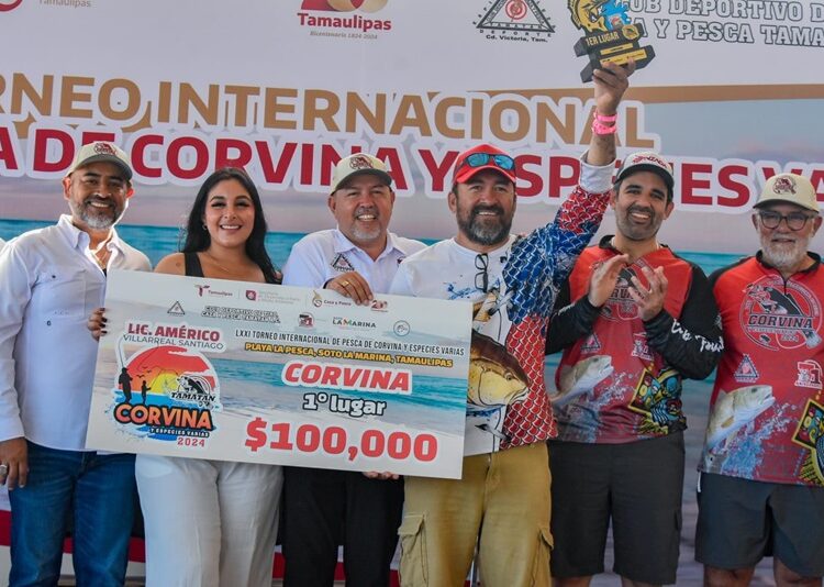 Rompe récord de asistencia en Tamaulipas LXXI Torneo de Pesca