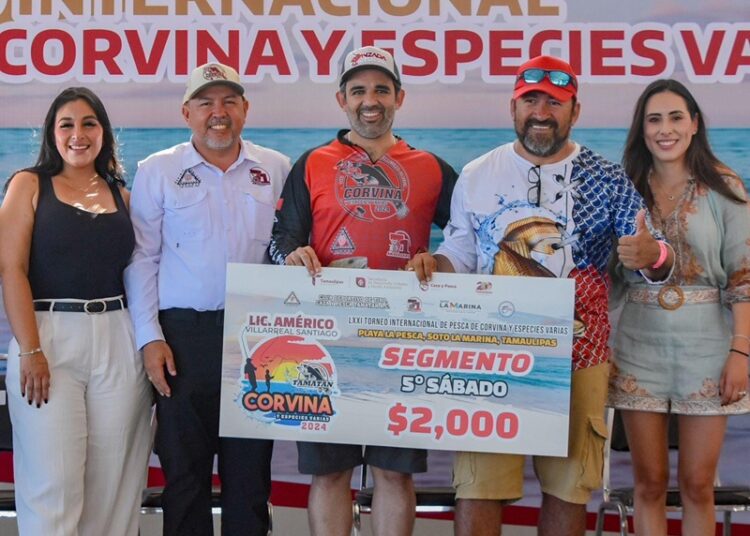 Rompe récord de asistencia en Tamaulipas LXXI Torneo de Pesca