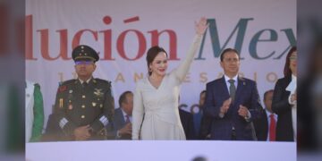 Celebra NLD 114 aniversario de la Revolución Mexicana