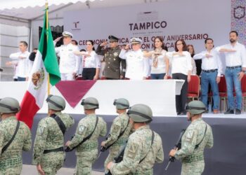 Celebra Tampico CXIV aniversario de la Revolución Mexicana