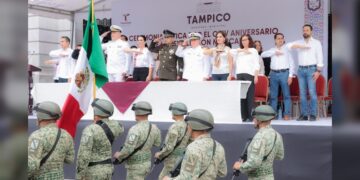 Celebra Tampico CXIV aniversario de la Revolución Mexicana