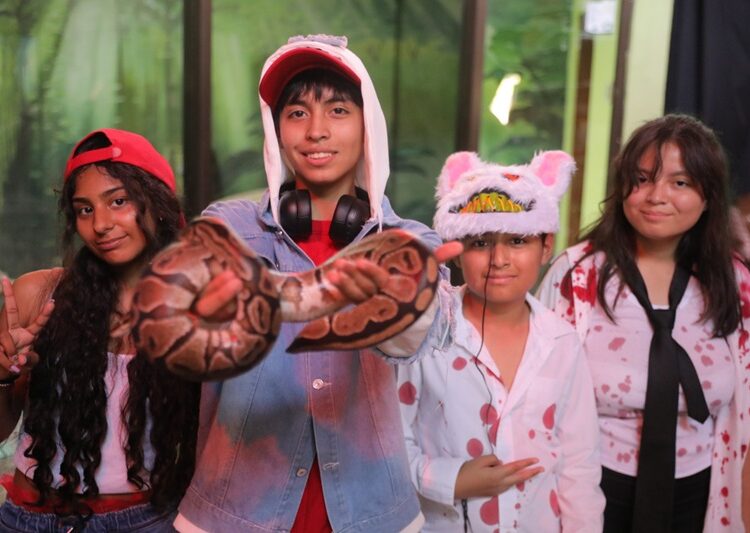 Celebran familias Halloween en el Zoo de NLD