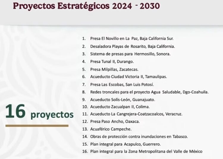 Confirma presidenta Claudia Sheinbaum acueducto para Victoria