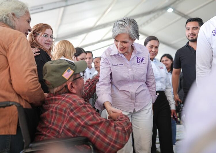 Lleva María de Villarreal apoyos y servicios a familias de Ocampo