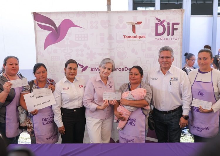 Lleva María de Villarreal apoyos y servicios a familias de Ocampo