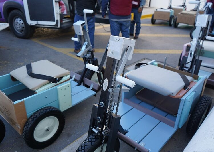 DIF NLD recibe donación de 50 carros de movilidad para personas con discapacidad