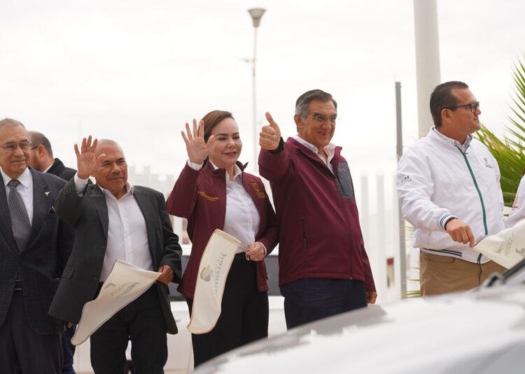 Dan banderazo Gobernador AVA y Carmen Lilia a Operativo “Héroes Paisanos”