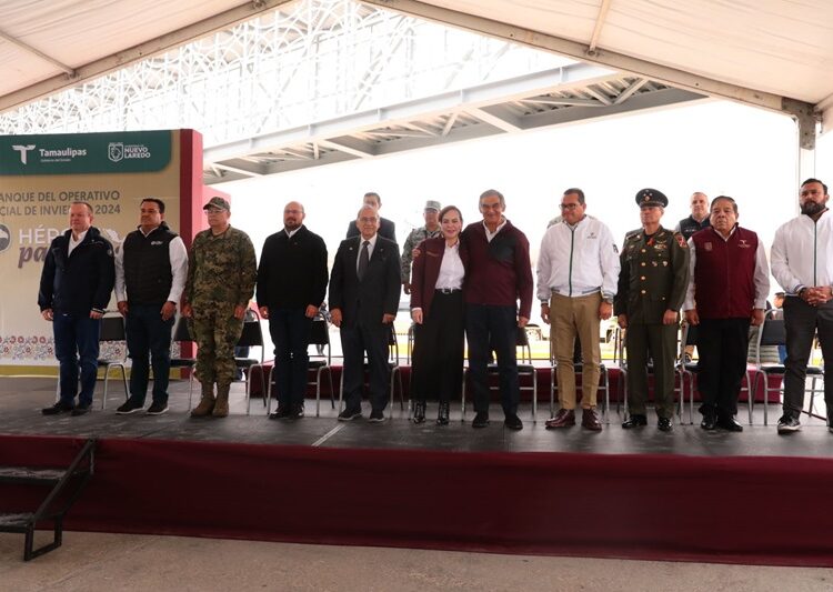 Dan banderazo Gobernador AVA y Carmen Lilia a Operativo “Héroes Paisanos”