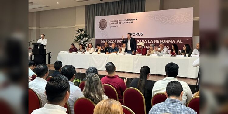 Diputados locales realizan en Tampico Foro sobre Reforma al PJE Tam