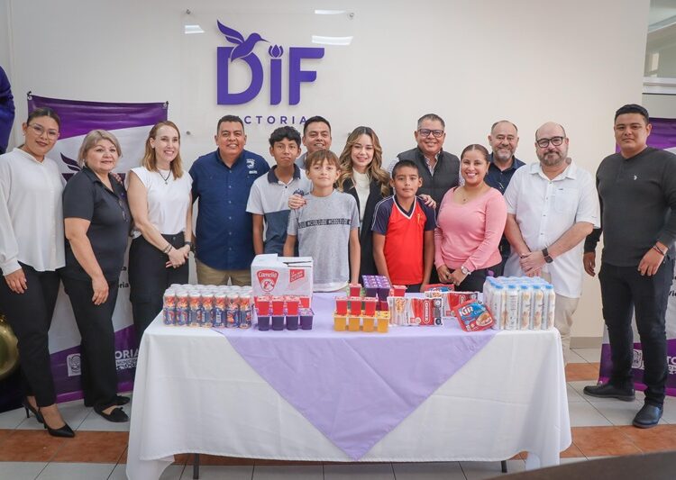 Donará Cremería Patty alimentos semanales a niñas y niños del DIF Victoria