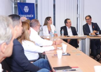 Erasmo impulsa proyectos estratégicos con socios de COPARMEX