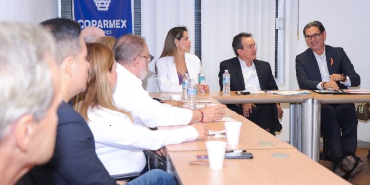 Erasmo impulsa proyectos estratégicos con socios de COPARMEX