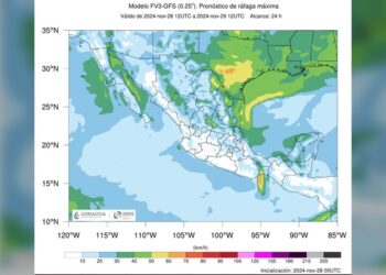 El frente frío 11 entrará con lluvias y frío a Tamaulipas a partir del viernes