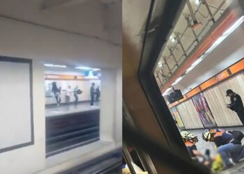Hombre apuñaló a 4 personas en el metro de la CDMX