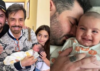 Eugenio Derbez publicó una foto de Tessa y es idéntica a él