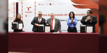 Firma Gobierno de Tamaulipas convenio con IEXE Universidad