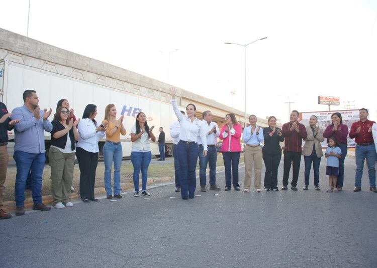 Inaugura Carmen Lilia Puente peatonal y vehicular
