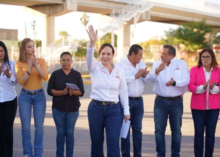 Inaugura Carmen Lilia Puente peatonal y vehicular