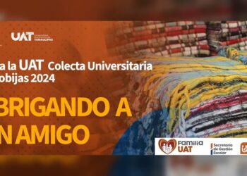 Inicia la UAT su Colecta Universitaria de Cobijas 2024 “Abrigando a un amigo”