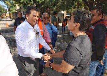 Lleva Lalo Gattás mejoras en servicios públicos y urbanos a colonias del sur