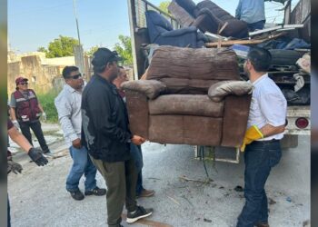 Matamoros avanza con la ‘Jornada de Descacharrización’ en la colonia Las Granjas