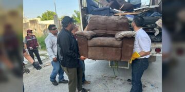Matamoros avanza con la ‘Jornada de Descacharrización’ en la colonia Las Granjas