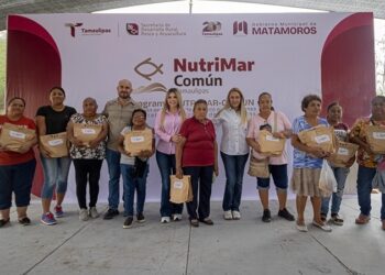 Municipio y Estado realizan la segunda entrega del programa NutriMar-Común