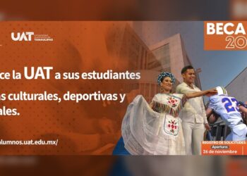 Ofrece la UAT a sus estudiantes becas culturales, deportivas y sociales