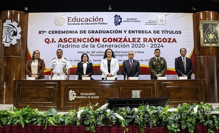 Participa Matamoros en graduación del ITM