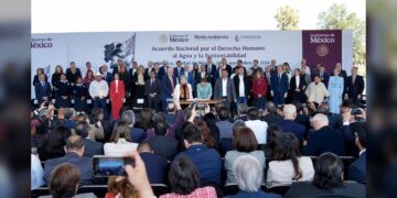 Participa gobernador en el Acuerdo Nacional por el Derecho Humano al Agua