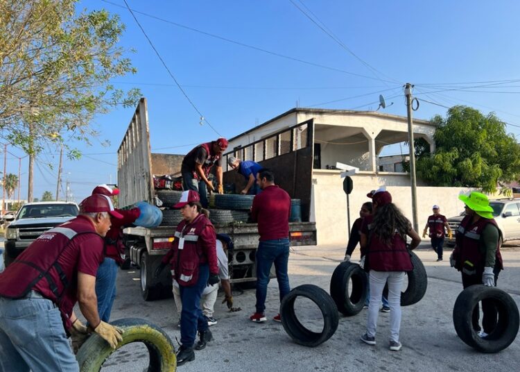 Recolectan más de 16 toneladas de cacharros en la colonia Las Torres