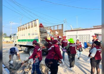 Recolectan más de 16 toneladas de cacharros en la colonia Las Torres
