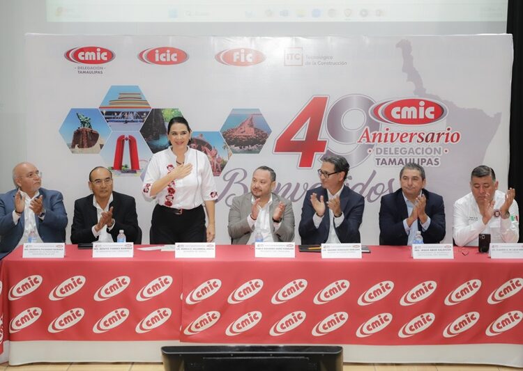 Reconoce Mónica participación de constructores en la Transformación de Tampico