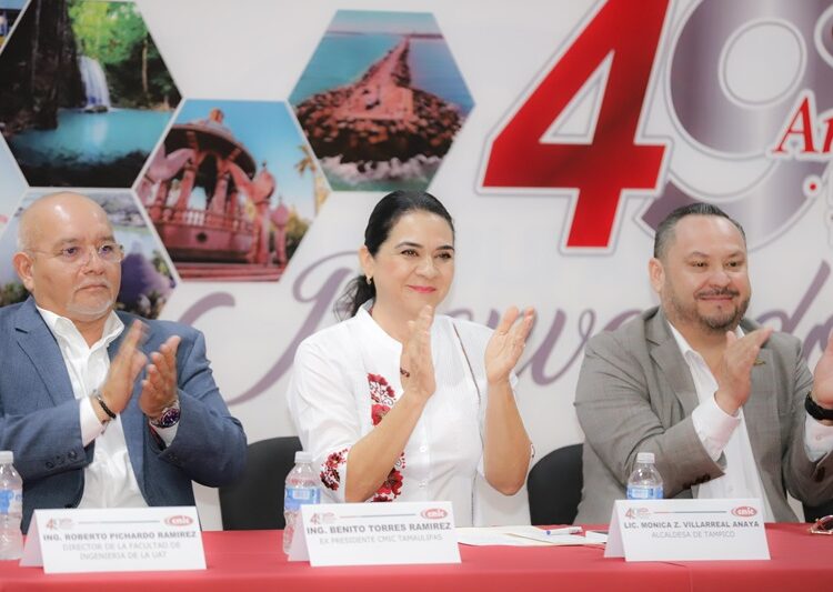 Reconoce Mónica participación de constructores en la Transformación de Tampico