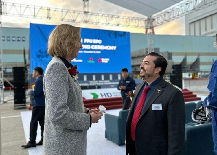 Arranca en Corea construcción de plataforma marítima de producción