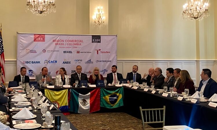 Refuerza Tamaulipas lazos comerciales con Brasil y Colombia