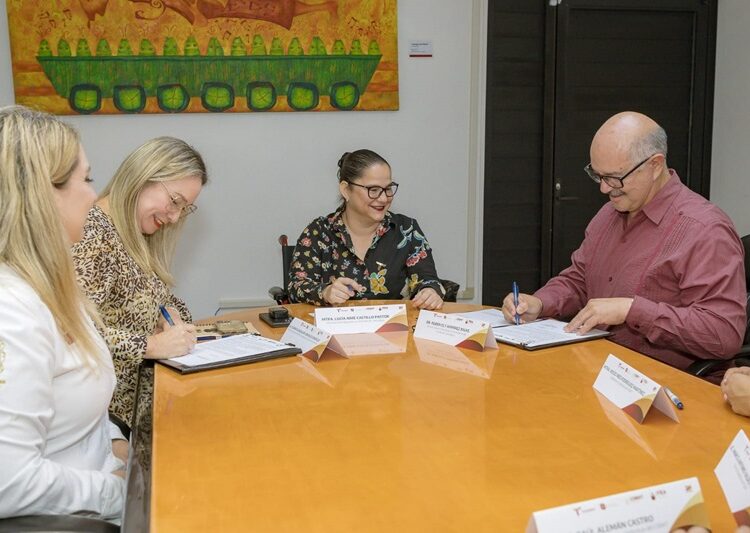 Firman convenio de colaboración ITEA y COBAT