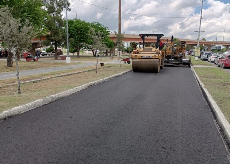Rehabilita Obras Públicas principales avenidas en Matamoros