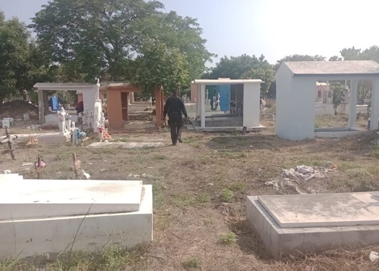 Implementa Guardia Estatal operativo de seguridad en panteones