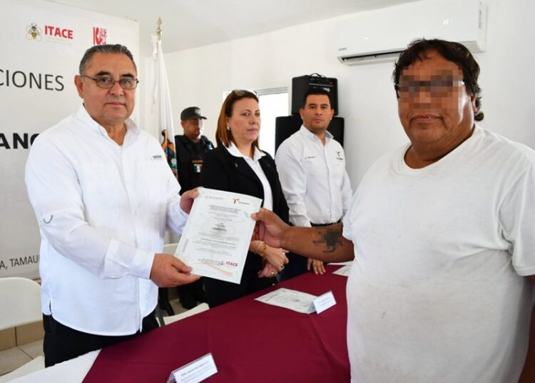 Colaboración entre SSPT e ITACE beneficia a PPLs en Tamaulipas