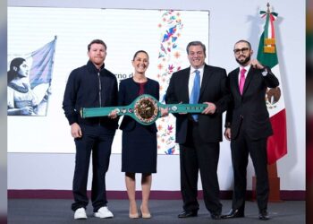 ‘Canelo’ pondrá su ‘granito de arena’ en México