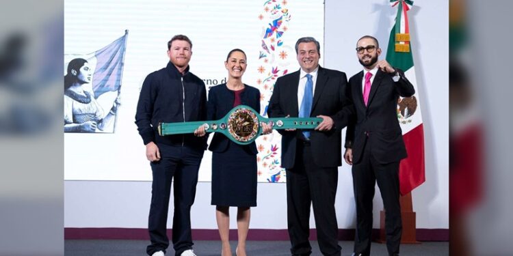 ‘Canelo’ pondrá su ‘granito de arena’ en México