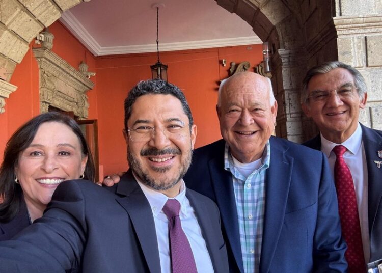 Se reúne gobernador de Tamaulipas con presidenta Claudia Sheinbaum