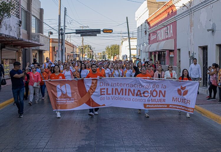 DIF y SEBIEN Matamoros encabezan la caminata “Caminando Juntas”