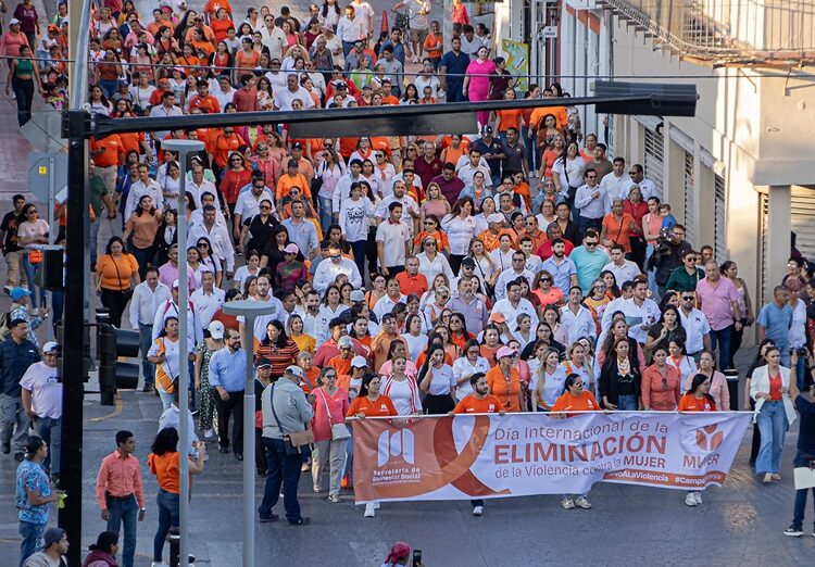 DIF y SEBIEN Matamoros encabezan la caminata “Caminando Juntas”