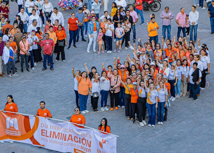 DIF y SEBIEN Matamoros encabezan la caminata “Caminando Juntas”