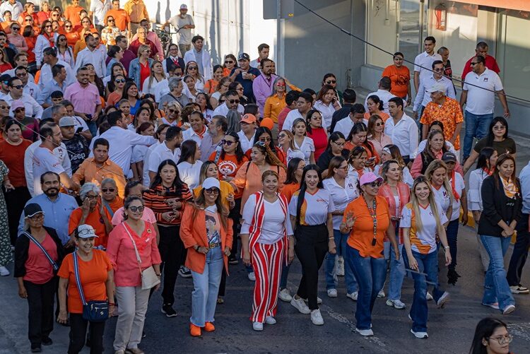 DIF y SEBIEN Matamoros encabezan la caminata “Caminando Juntas”