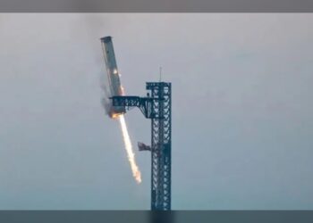 SpaceX lanzó con éxito su megacohete Starship