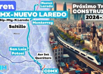 Esta será la ruta del tren de pasajeros en Tamaulipas