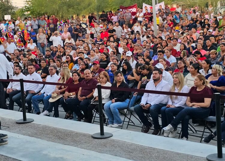 Recibe primer morenista de Matamoros al Senador Fernández Noroña